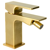 Remer Absolute Смеситель для биде, с донным клапаном, цвет: oro spazzolato AU20BG