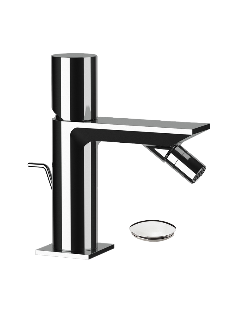 Remer Edge Смеситель для биде, с донным клапаном, цвет: cromo EG520