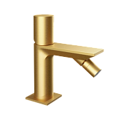 Remer Edge Смеситель для биде, с донным клапаном, цвет: oro spazzolato EG520BG