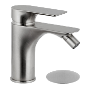 Remer Infinity Смеситель для биде, с донным клапаном, цвет: nichel spazzolato I20NP