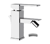 Remer Qubika Смеситель для биде, с донным клапаном, цвет: cromo Q20