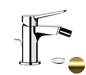 Remer Slash & Dot Смеситель для биде, с донным клапаном, цвет: oro spazzolato SL20BG