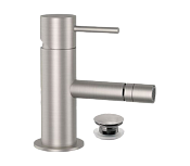 Remer X Style Inox Смеситель для биде, с донным клапаном, цвет: inox spazzolato SSX20B