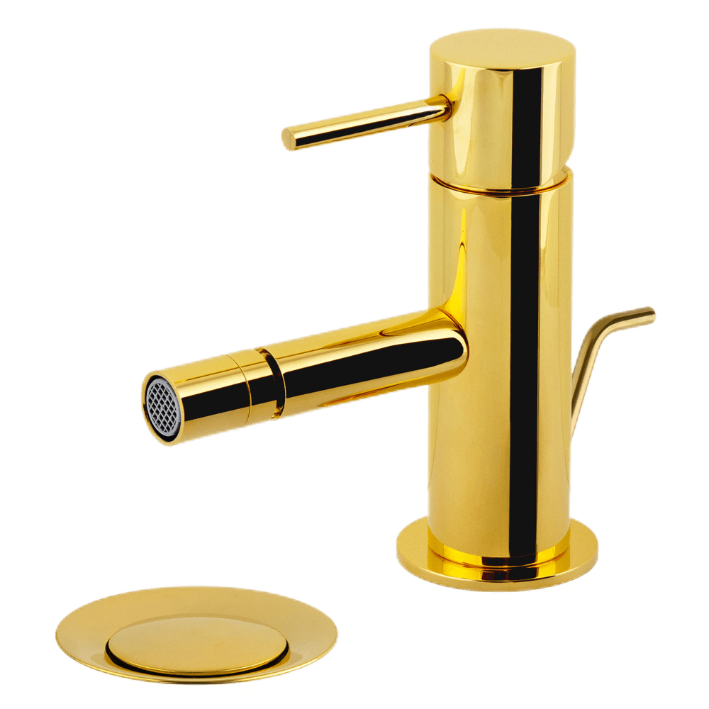 Remer X Style Смеситель для биде, с донным клапаном, цвет: oro lucido X20DO