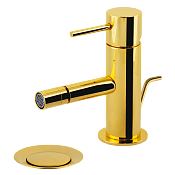 Remer X Style Смеситель для биде, с донным клапаном, цвет: oro lucido X20DO