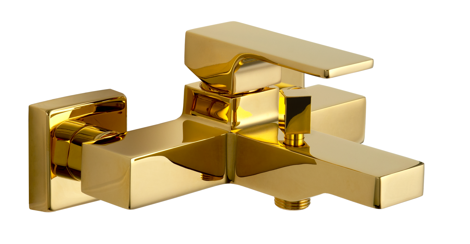 Remer Absolute Смеситель для ванны с душем, цвет: oro lucido AU05DO