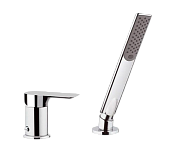 Remer Infinity Смеситель на борт ванны, шланг 150 см, цвет: cromo I27