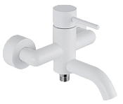 Remer X Style Смеситель для ванны с душем, цвет: bianco opaco X05BO