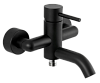 Remer X Style Смеситель для ванны с душем, цвет: nero opaco X05NO