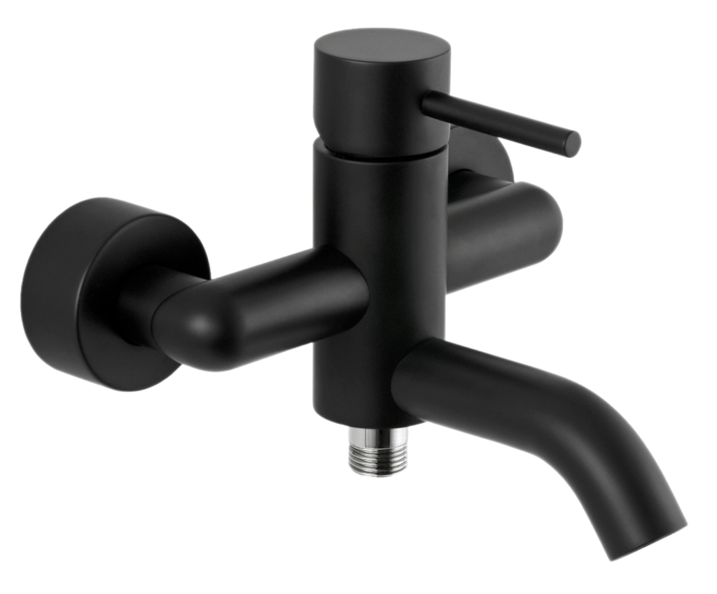 Remer X Style Смеситель для ванны с душем, цвет: nero opaco X05NO