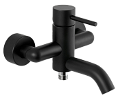 Remer X Style Смеситель для ванны с душем, цвет: nero opaco X05NO