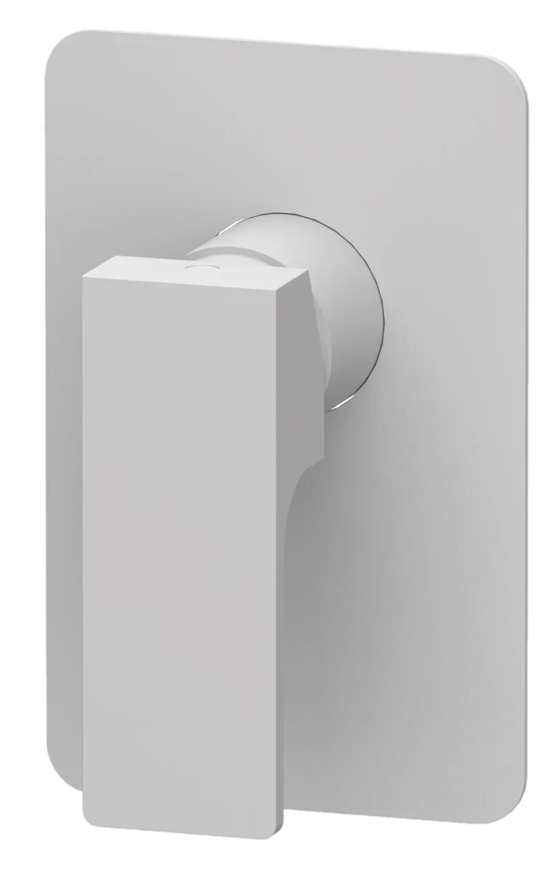 Remer Absolute Смеситель для душа встраиваемый, 1 потребитель, с скрытой частью, цвет: bianco opaco AU30BO