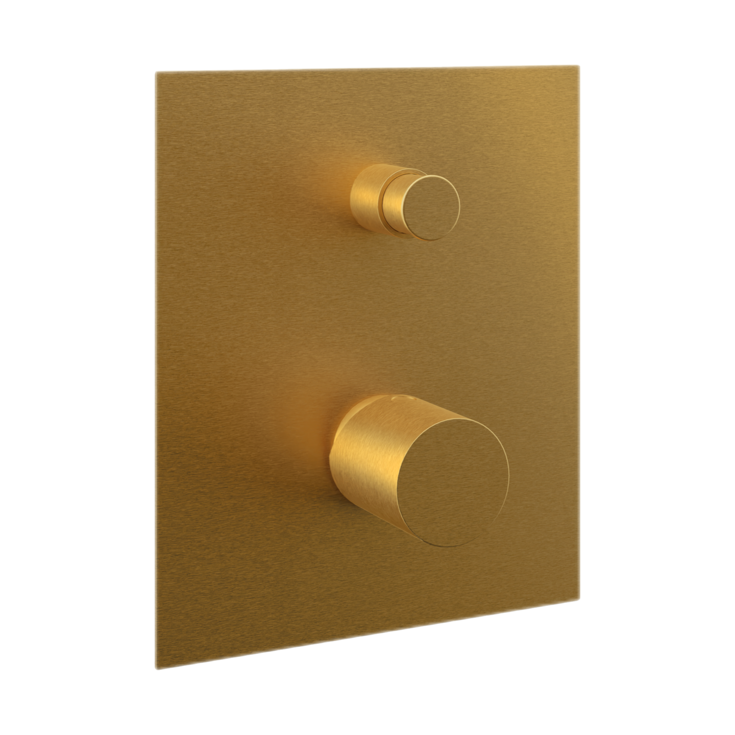 Remer Edge Смеситель для ванны встраиваемый, 2 потребителя, с скрытой частью, цвет: oro spazzolato EG509BG