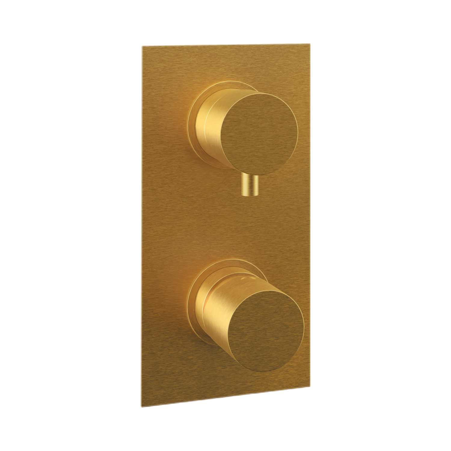 Remer Edge Смеситель для ванны встраиваемый, 2 потребителя, с скрытой частью, цвет: oro spazzolato EG592BG