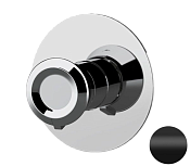 Remer Element Смеситель для душа встраиваемый, 1 потребитель, с скрытой частью, цвет: nero opaco ET30LNO