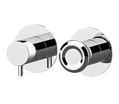 Remer Element Смеситель для ванны встраиваемый, 3 потребителя, с скрытой частью, цвет: cromo ET93ZP