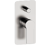 Remer Energy Смеситель для ванны встраиваемый на 2 потребителя, с встраиваемой частью, цвет: cromo EY09L