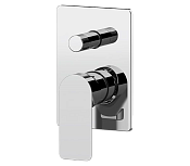 Remer Infinity Смеситель для ванны встраиваемый на 2 потребителя, с встраиваемой частью, цвет: cromo I09HG