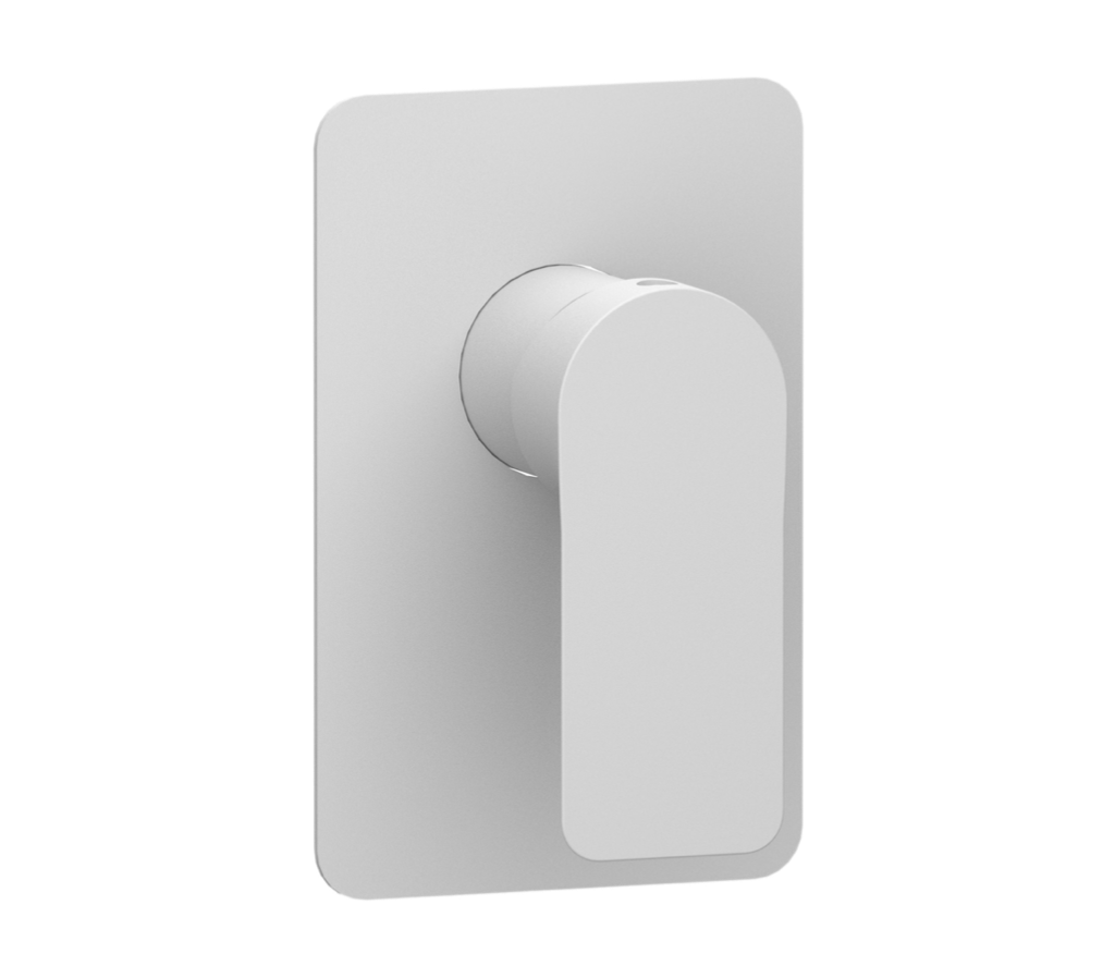 Remer Infinity Смеситель для душа встраиваемый, 1 потребитель, с скрытой частью, цвет: bianco opaco I30BO