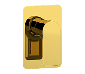 Remer Infinity Смеситель для душа встраиваемый, 1 потребитель, с скрытой частью, цвет: oro lucido I30DO