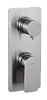 Remer Infinity Смеситель для ванны встраиваемый, 3 потребителя, цвет: nichel spazzolato I93KBNP