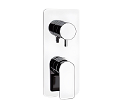 Remer Infinity Смеситель для ванны встраиваемый на 4 потребителя, с встраиваемой частью, цвет: cromo i94