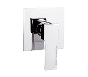 Remer Qubika Смеситель для душа встраиваемый на 1 потребителя, с встраиваемой частью, цвет: cromo Q30