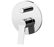 Remer Slash & Dot Смеситель для ванны встраиваемый, 2 потребителя, с скрытой частью, цвет: cromo SL09H