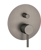 Remer X Style Смеситель для ванны встраиваемый, 2 потребителя, цвет: nichel spazzolato opaco X09LNPO