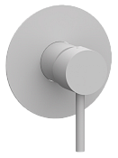 Remer X Style Смеситель для душа встраиваемый, 1 потребитель, с скрытой частью, цвет: bianco opaco X30LBO