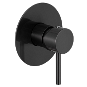 Remer X Style Смеситель для душа встраиваемый, 1 потребитель, цвет: cromo nero spazzolato X30LCFP