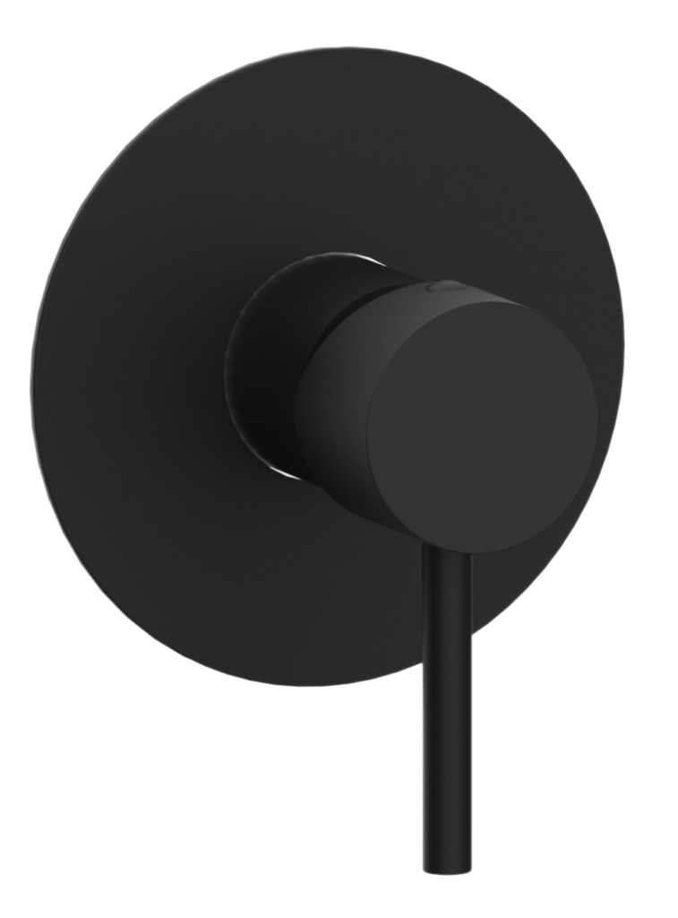 Remer X Style Смеситель для душа встраиваемый, 1 потребитель, с скрытой частью, цвет: nero opaco X30LNO
