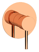 Remer X Style Смеситель для душа встраиваемый, 1 потребитель, с скрытой частью, цвет: rame lucido X30LRL