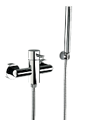 Remer X Style Смеситель для душа, излив, лейка 1 вид струи, держатель, шланг 150 см, цвет: cromo X39