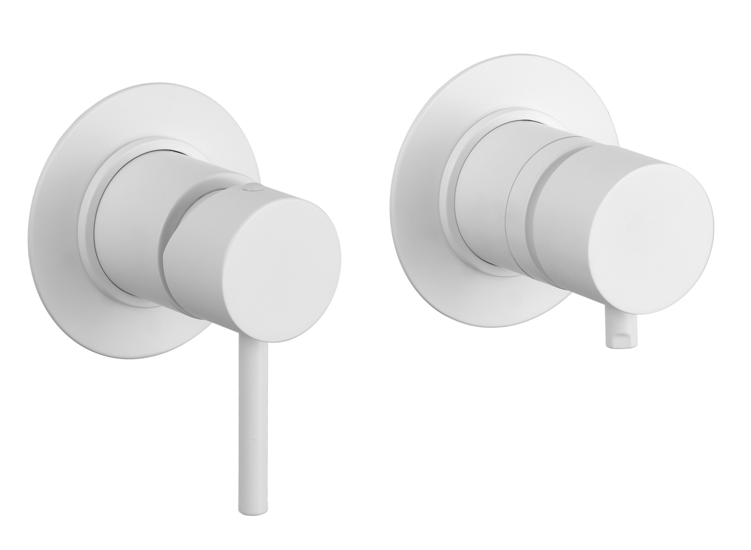 Remer X Style Смеситель для ванны встраиваемый, 3 потребителя, с скрытой частью, цвет: bianco opaco X96D3BO