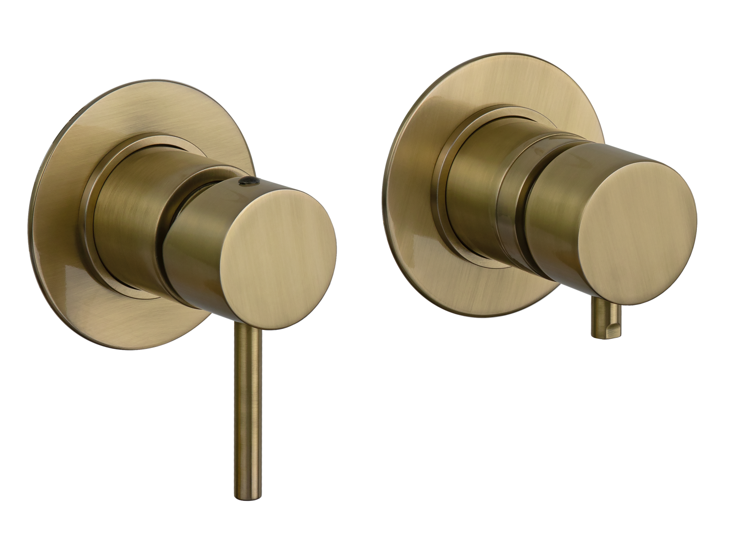 Remer X Style Смеситель для ванны встраиваемый 3 потребителя, с скрытой частью, цвет: vecchio ottone X96D3VO