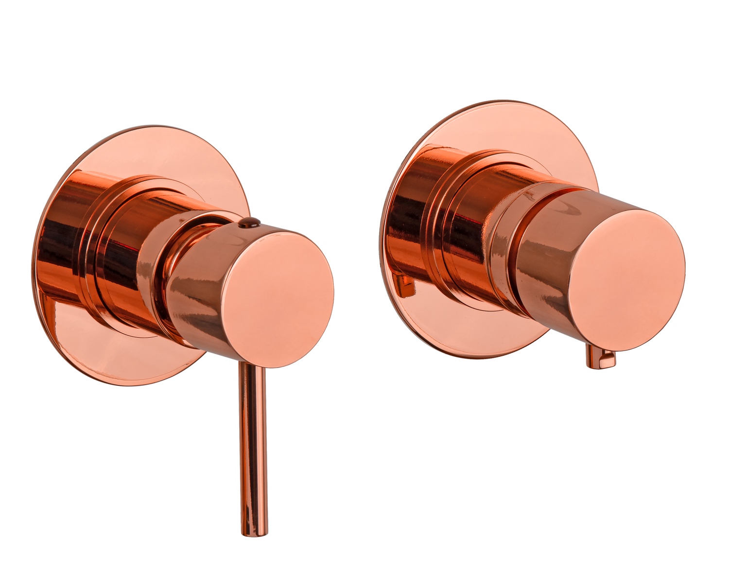 Remer X Style Смеситель для ванны встраиваемый, 2 потребителя, с скрытой частью, цвет: rame lucido X96RL