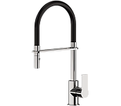 Remer Energy Смеситель для кухни с гибким изливом на 2 режима струи, цвет: cromo EY541