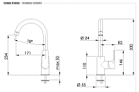 Remer Energy Смеситель для кухни, цвет: nero opaco EY72NO