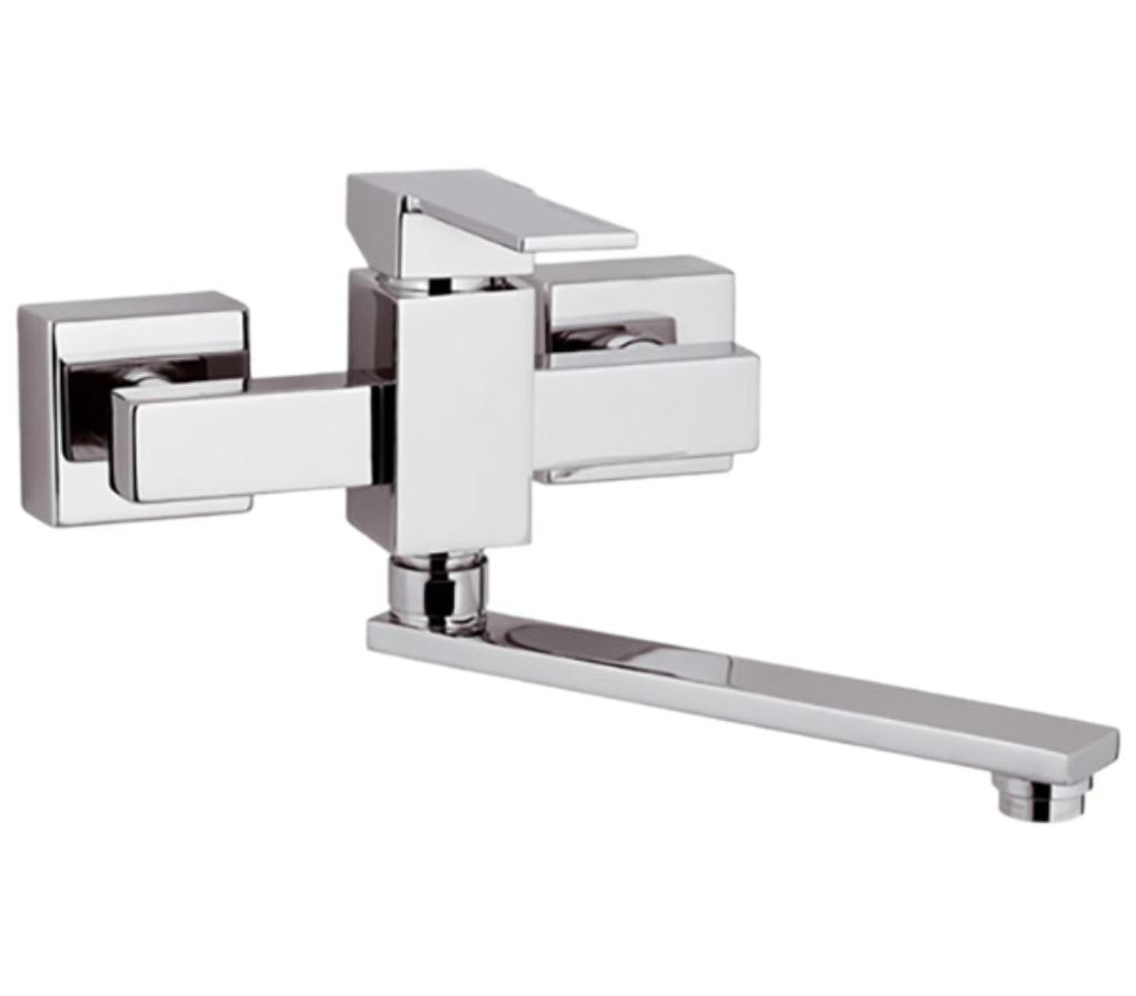 Remer Qubika Смеситель для кухни, излив 20 см, цвет: cromo Q41