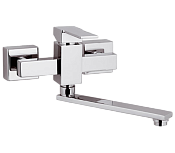 Remer Qubika Смеситель для кухни, излив 20 см, цвет: cromo Q41