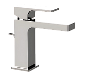 Remer Absolute Смеситель для раковины, с донным клапаном, высота излива 11,4 см, цвет: cromo AU10