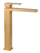 Remer Absolute Смеситель для раковины, без д/к, высота излива 27,4 см, цвет: oro spazzolato AU11LBG