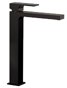 Remer Absolute Смеситель для раковины, без донного клапана, высота излива 27,4 см, цвет: nero opaco AU11LNO
