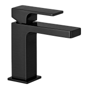 Remer Absolute Смеситель для раковины, без д/к, высота излива 11,4 см, цвет: cromo nero spazzolato AU12CFP