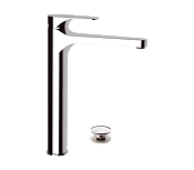 Remer Class Line Смеситель для раковины, с донным клапаном, высота излива 24,3 см, цвет: cromo L10LXL