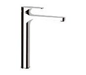 Remer Class Line Смеситель для раковины, без донного клапана, высота излива 24,3 см, цвет: cromo L11LXL