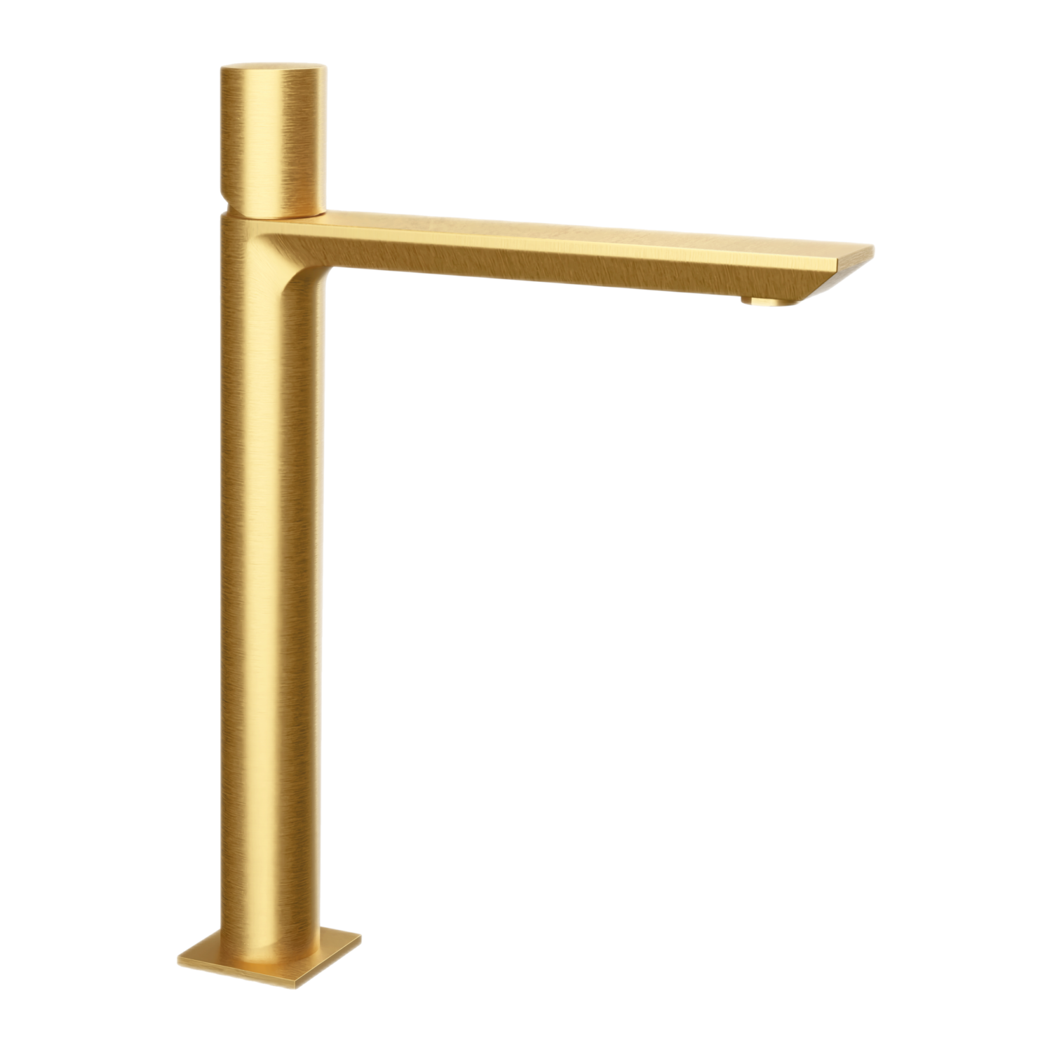 Remer Edge Смеситель для раковины, без донного клапана, высота излива 26,1 см, цвет: oro spazzolato EG512LXLBG