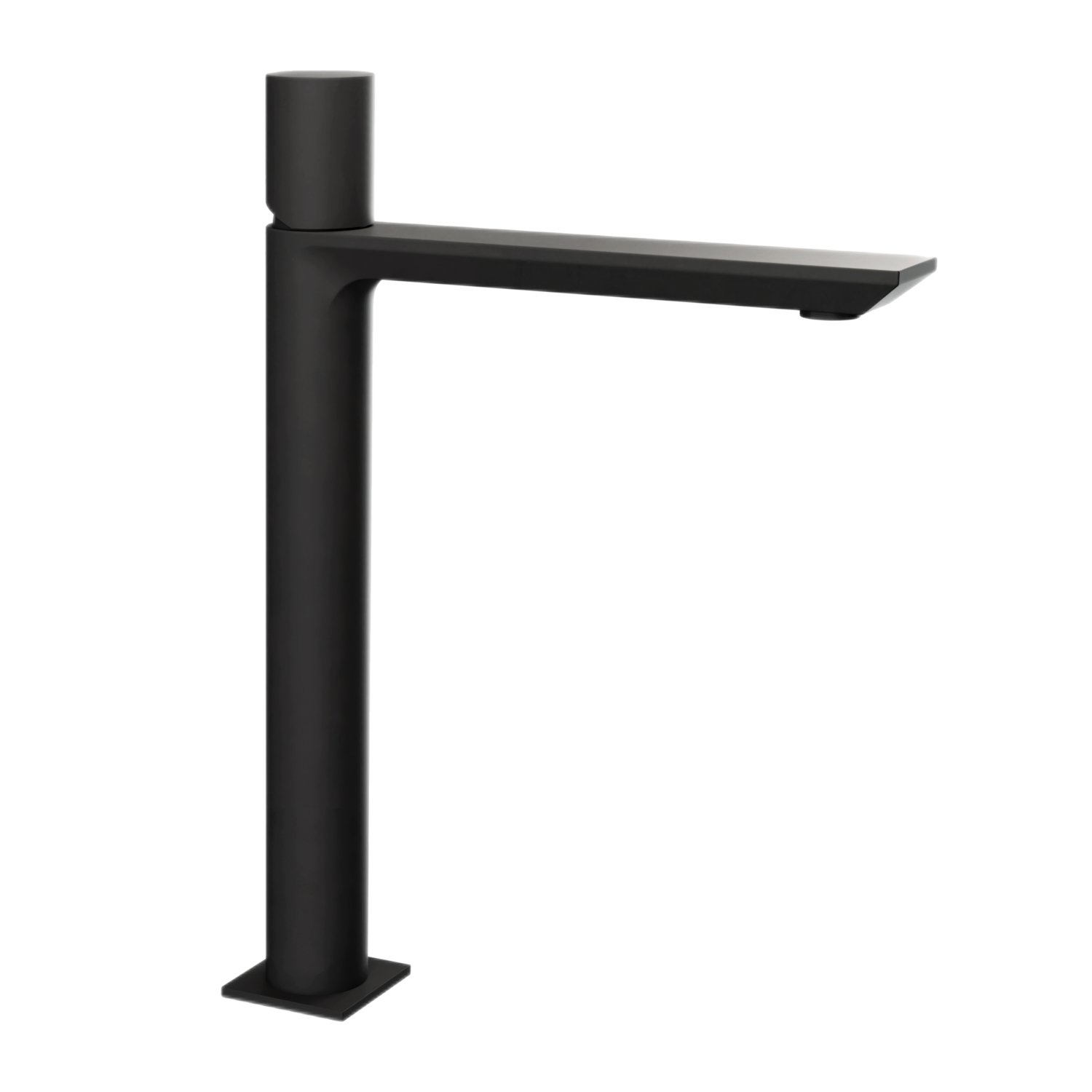 Remer Edge Смеситель для раковины, без донного клапана, высота излива 26,1 см, цвет: nero opaco EG512LXLNO
