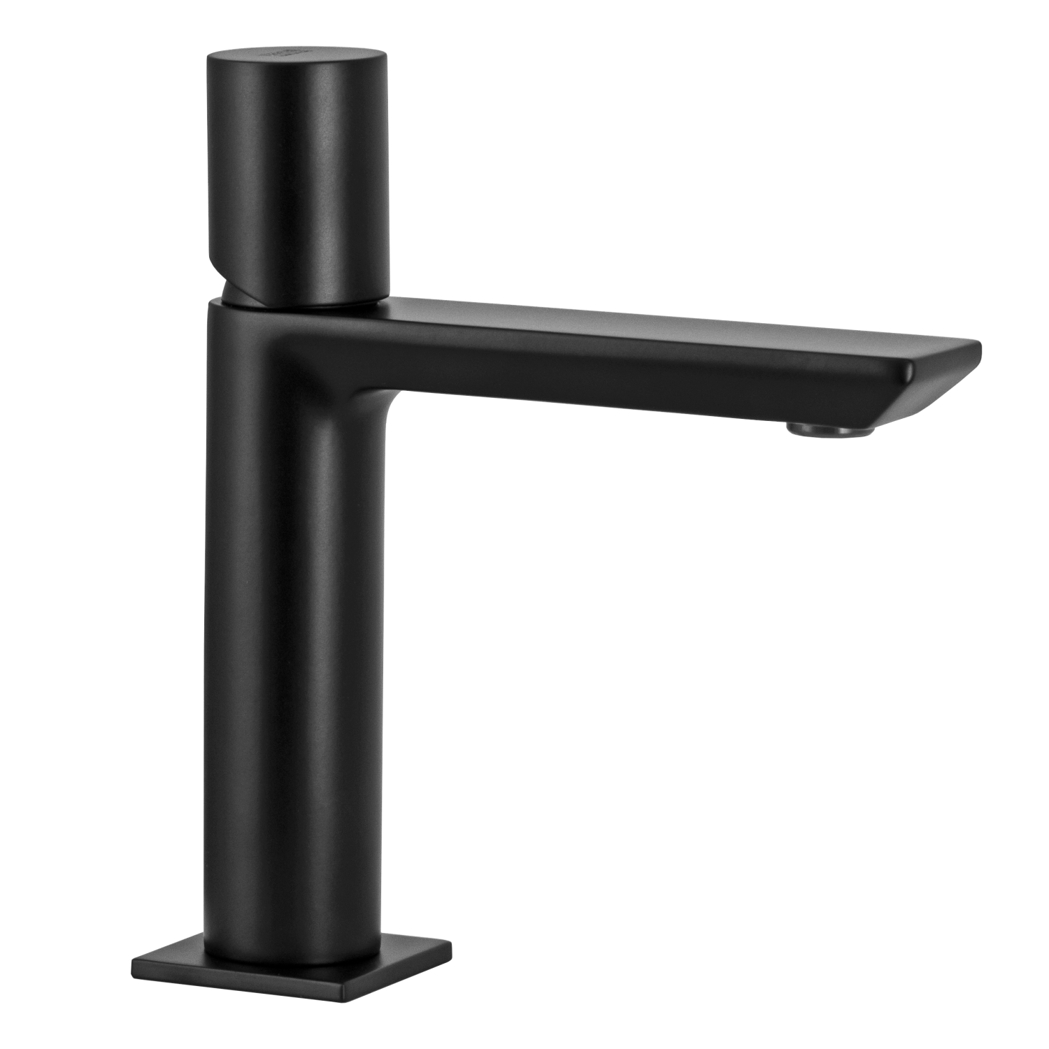 Remer Edge Смеситель для раковины, без донного клапана, высота излива 12,1 см, цвет: nero opaco EG512NO